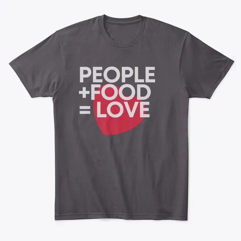 Chef Tony's People+Food=Love Shirt